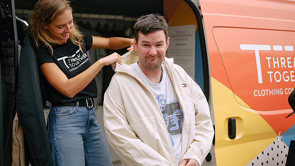 Cafs Thread Together Mobile Wardrobe Van Ballarat