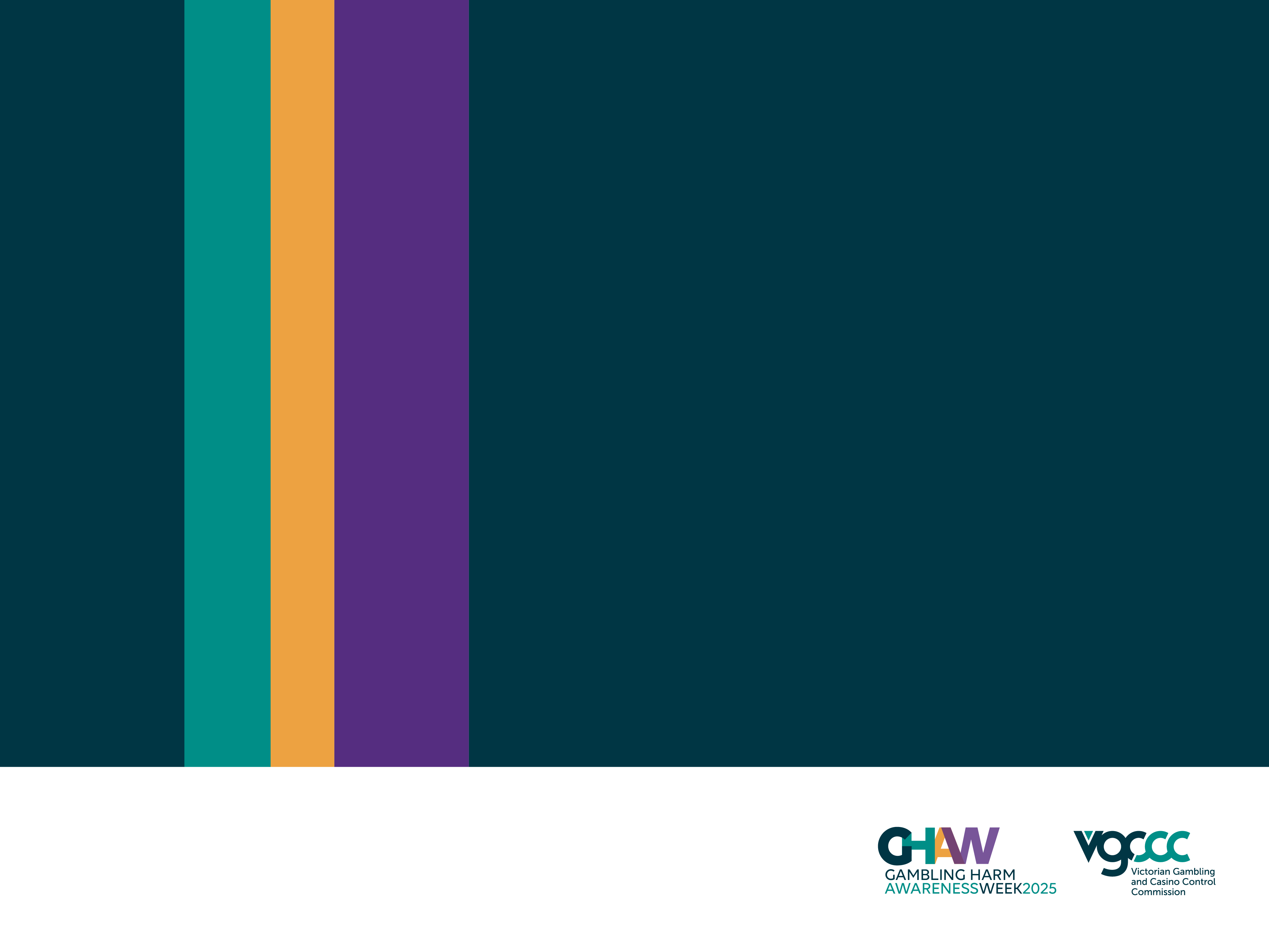 Gambling Harm Awareness Week 2025