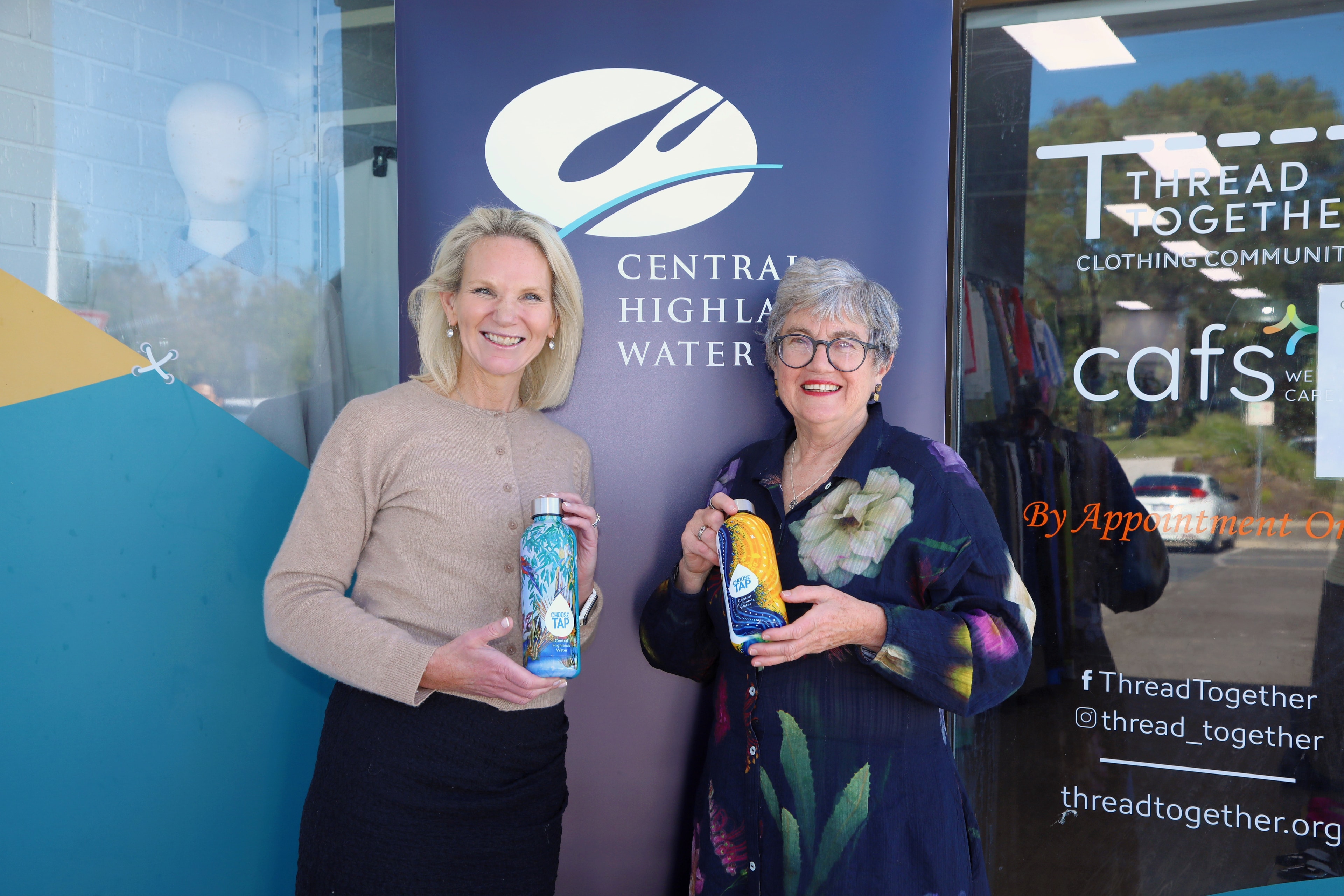 Central Highlands Water delivers boost to Cafs’ Thread Together program