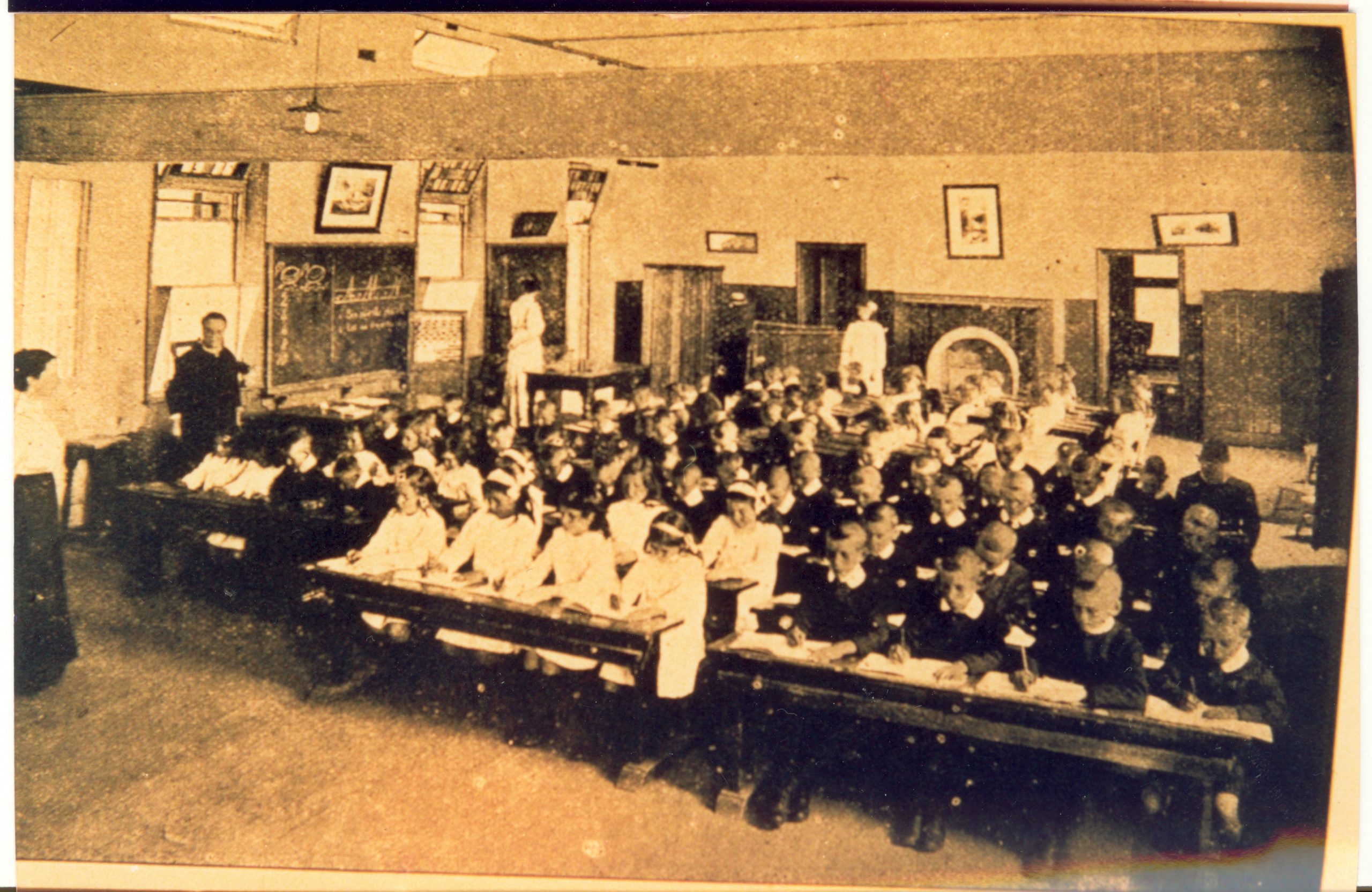 Cafs history, historical school room